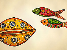 Timi ♣ Leather Puppets - Set of 3 - { 16 }